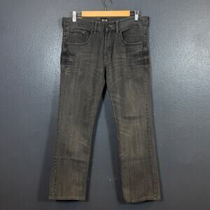F.U.S.A.I. 32/30 men’s Gray denim jeans Y2K distressed baggy pants